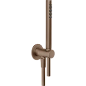 Gessi Shower Sets Душевой гарнитур: лейка, держатель, шланг 150 см, цвет: copper brushed PVD 63329#708