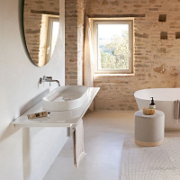 Catalano Ceramic Top Столешница керамическая 125x50 см, цвет: белый глянцевый 0831250001