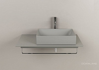 Catalano Ceramic Top Столешница керамическая 100x50 см, цвет: цемент матовый 0831000023
