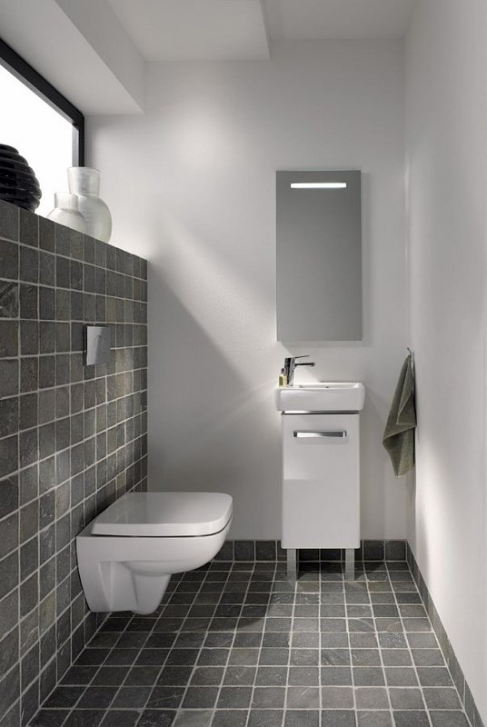 Geberit Renova Compact Зеркало 40x80h см, с подсветкой, цвет: хром Y862340000