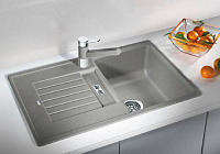 Blanco Zia Кухонная мойка, встр. сверху 78x50x19h, цвет: серый 514725