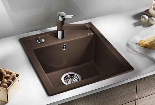 Blanco Dalago Кухонная мойка, встр. сверху 46,5x51x19h, цвет: коричневый 517165