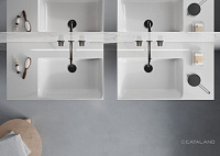 Catalano Comfort Раковина подвесная 80x47x15,5h см, с переливом, покр. Cataglaze, цвет: белый глянц. 0220830001