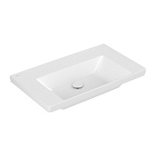 Villeroy & Boch Subway 3.0 Раковина 80х47х16,5 см, без отв., подвесная, цвет: белый камень 4A7083RW