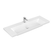 Villeroy & Boch Subway 3.0 Раковина 130х47х17 см, 1 отв., подвесная, цвет: белый камень 4A70D2RW