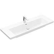 Villeroy & Boch Subway 3.0 Раковина 130х47х17 см, 1 отв., подвесная, цвет: альпийский белый 4A70D5R1