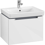 Villeroy & Boch Subway 2.0 Тумба под раковину, 58,7x42x45,4 см, цвет: белый A68700DH