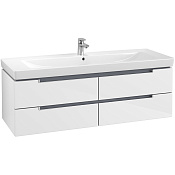 Villeroy & Boch Subway 2.0 Тумба подвесная под раковину, 128,7x42x44,9 см, цвет: белый A69100DH