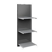 Villeroy & Boch Subway 2.0 Полка подвесная, 3 полки, 28x75x19,5 см, цвет: Glossy White A70500DH