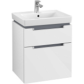 Villeroy & Boch Subway 2.0 Тумба подвесная под раковину, 53,7x59x42,3 см, цвет: белый A90800DH