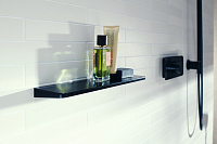 Axor Universal Circular Полка 40x11 см, подвесная, латунь, цвет: шлифованное золото 42844250