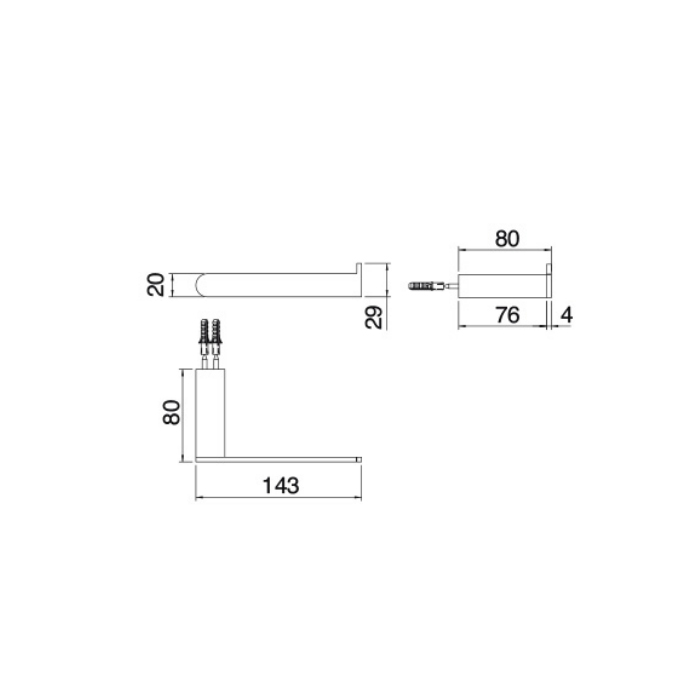 Treemme Tonda Держатель для туалетной бумаги, подвесной, цвет: черный IT2Z01NNZZZZ