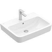 Villeroy & Boch O'Novo Pаковина 55x46x17,5 см, 1 отв., подвесная, цвет: альпийский белый 4A4155T2