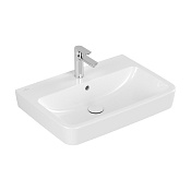 Villeroy & Boch O'Novo Pаковина 65x46x17,5 см, 1 отв., подвесная, цвет: альпийский белый 4A4165T2