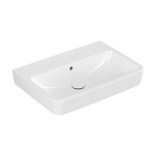 Villeroy & Boch O'Novo Pаковина 65x46x17,5 см, без отв., подвесная, цвет: альпийский белый 4A41KJT2