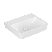 Villeroy & Boch O'Novo Pаковина 55x46x17,5 см, без отв., подвесная, цвет: альпийский белый 4A41MFT2