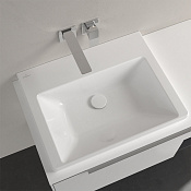 Villeroy & Boch Subway 3.0 Раковина 60х47х16,5 см, без отв., подвесная, цвет: альп. белый 4A706F01