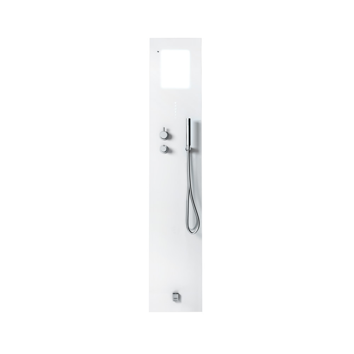 Hafro Rigenera 200 Колонна с парогенератором для тур. бани, 198x38 см, 5 кВт, цвет: белый 4RIC5N0