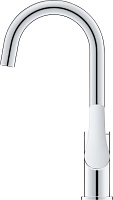 Grohe Eurosmart Смеситель для раковины высокий, с д/к, высота излива 20,8 см, цвет: хром 23970003