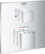 Grohe Grohtherm Cube Термостатический смеситель для ванны с душем на 1 отв., цвет: хром 24155000