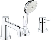 Grohe BauClassic Смеситель на борт ванны, на 3 отверстия, цвет: хром 2511800A