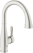 Grohe Parkfield Смеситель для кухни на 1 отверстие, цвет: сталь 30215DC1