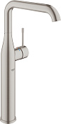 Grohe Essence New Смеситель для раковины на 1 отверстие, цвет: сталь 32901DC1