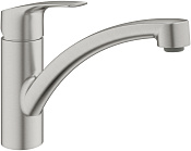 Grohe Eurosmart Смеситель для кухни на 1 отверстие, цвет: сталь 33281DC3