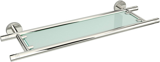 Сунержа Каньон Полка стеклянная 50x17,23x5h см, цвет: без покрытия 00-3003-0500