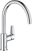 Grohe BauEdge Смеситель для кухни на 1 отверстие, цвет: хром 31367001