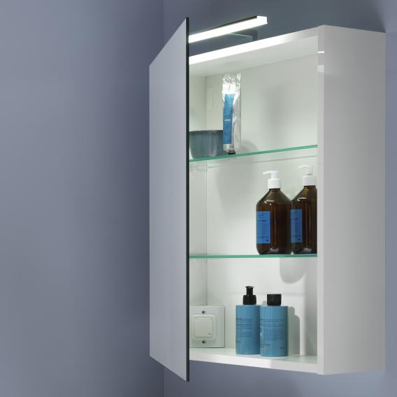 Laufen Base Зеркальный шкаф, с подсветкой 60х18х70h см, цвет: светлый вяз 4.0275.1.110.262.1