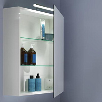Laufen Base Зеркальный шкаф, с подсветкой 18х60х70h см, цвет: темный вяз 4.0275.2.110.263.1