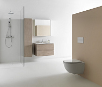 Laufen Frame 25 Зеркальный шкаф, подвесн. с подсв. 80х15х75h см, цвет: зеркальный 4.0850.3.900.144.1