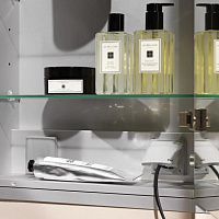 Laufen Frame 25 Зеркальный шкаф, подвесной с подсветкой 80х15х75h см, цвет: белый 4.0850.3.900.145.1