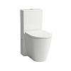 Laufen Kartell By Унитаз приставной безободковый 37х66х44h см, цвет: белый 8.2433.7.000.231.1