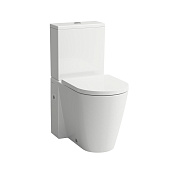 Laufen Kartell By Унитаз приставной безободковый 37х66х44h см, цвет: белый 8.2433.7.000.231.1