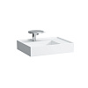 Laufen Kartell By Раковина подвесн. прямоуг. 60х46х12h см, gres pietra grey opaco 8.1033.4.757.158.1