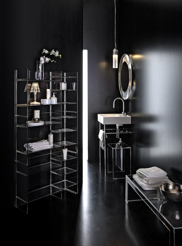 Laufen Kartell By Раковина подвесн. прямоуг. 60х46х12h см, gres pietra grey opaco 8.1033.4.757.158.1