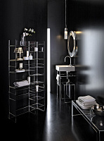 Laufen Kartell By Раковина подвесн. прямоуг. 60х46х12h см, gres pietra grey opaco 8.1033.4.757.158.1
