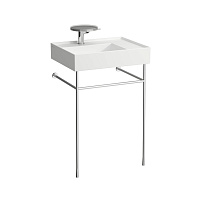 Laufen Kartell By Раковина подвесн. прямоуг. 60х46х12h см, gres pietra grey opaco 8.1033.4.757.158.1