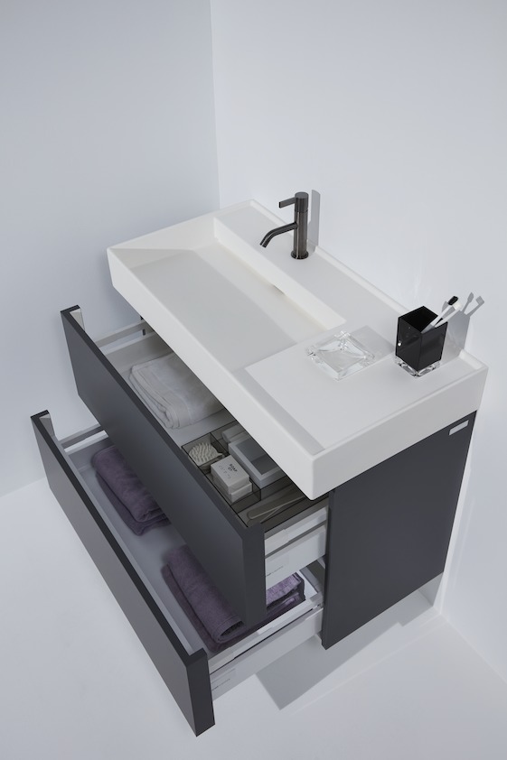 Laufen Kartell By Раковина подвесная прямоуг. на 1 отв. 90х46х12h см, цвет: белый 8.1033.8.000.815.1