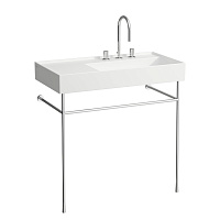 Laufen Kartell By Раковина подвесная прямоуг. на 1 отв. 90х46х12h см, цвет: белый 8.1033.8.000.815.1