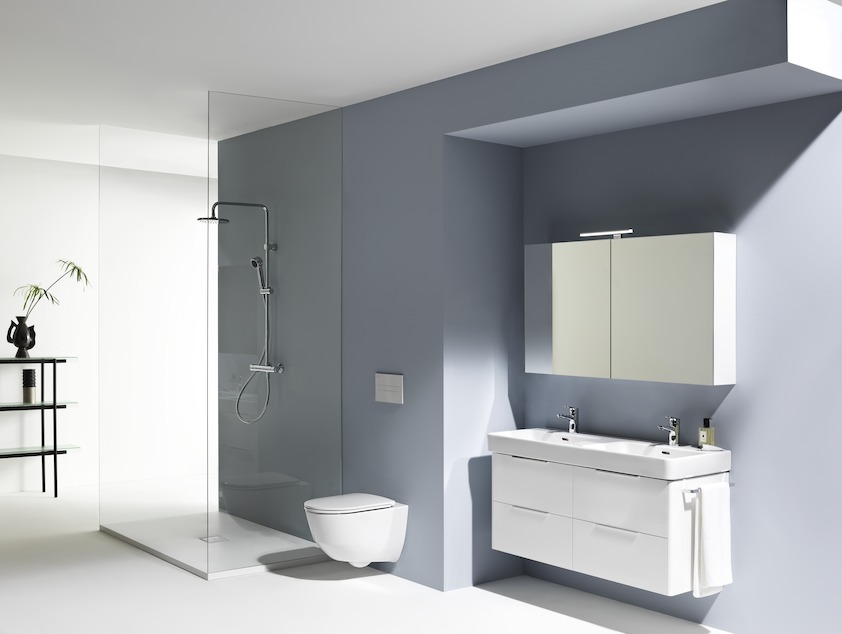 Laufen Pro S Раковина подвесн. прямоуг. на 2 отв. 120х47х17h см, цвет: белый 8.1496.6.000.104.1