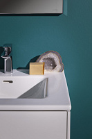 Laufen Base Тумба с раковиной, 2 ящика 50х60х61h см, цвет: темный вяз 8.6496.0.263.104.1