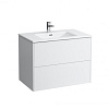 Laufen Base Тумба с раковиной, 2 ящика 50х80х61h см, цвет: белый 8.6496.1.260.104.1