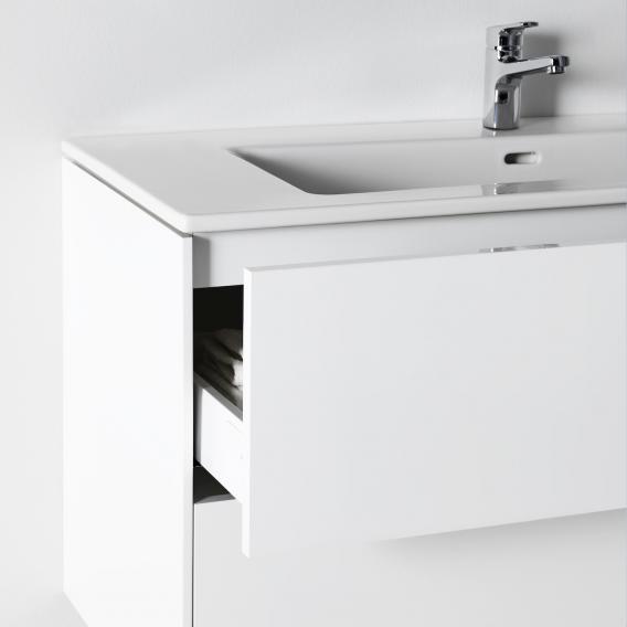 Laufen Base Тумба с раковиной, 2 ящика 50х80х61h см, цвет: белый 8.6496.1.260.104.1