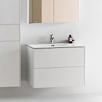 Laufen Base Тумба с раковиной, 2 ящика 50х80х61h см, цвет: белый 8.6496.1.260.104.1