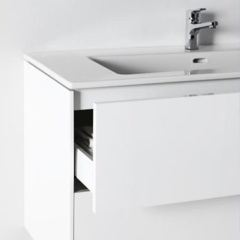 Laufen Base Тумба с раковиной, 2 ящика 50х100х61h см, цвет: светлый вяз 8.6496.2.262.104.1