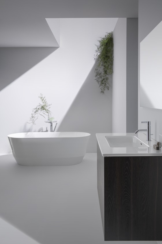 Laufen Base Тумба с раковиной, 2 ящика 50х100х61h см, цвет: темный вяз 8.6496.2.263.104.1