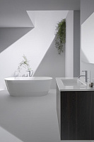 Laufen Base Тумба с раковиной, 2 ящика 50х100х61h см, цвет: темный вяз 8.6496.2.263.104.1